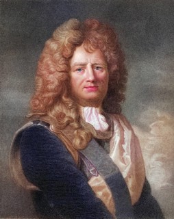 Sebastien Le Prestre De Vauban 1633-1707, French military engineer. From the book Gallery of