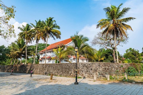 Portuguese fort, Kochi, Kerala, India, Asia