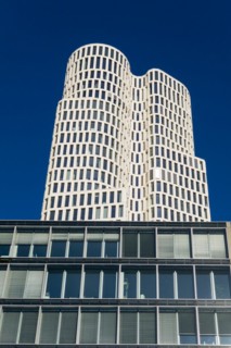 Modern architecture on Kurfuerstendamm, city centre, building, modern, architectural style, centre,
