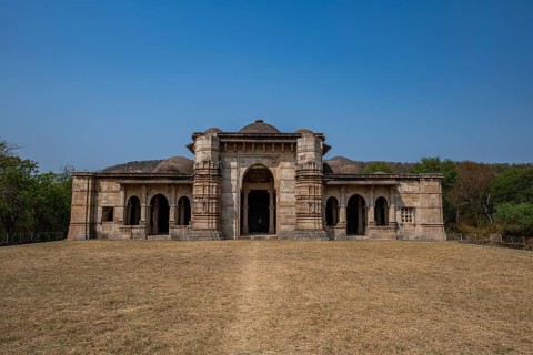 Nagina Mosque, Unesco site Champaner-Pavagadh Archaeological Park, Gujarat, India, Asia
