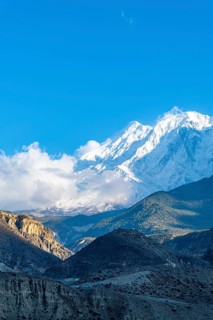 Nilgiri mountain, Jomsom, Nepal, Asia