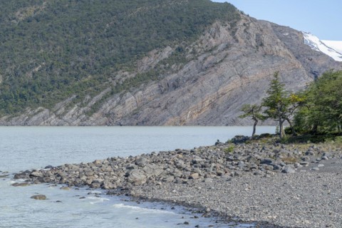 Glacial Lake, Lago Grey, Torres del Paine National Park, Parque Nacional Torres del Paine,