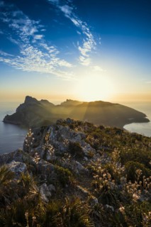 Sunrise, Cape Formentor, Port de Pollenca, Serra de Tramuntana, Majorca, Majorca, Balearic Islands,