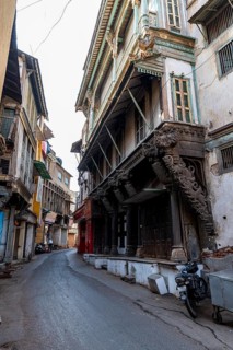 Old town of the Unesco site, Ahmedabad, Gujarat, India, Asia