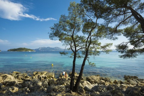Platja Formentor, Cape Formentor, Port de Pollenca, Serra de Tramuntana, Majorca, Majorca, Balearic