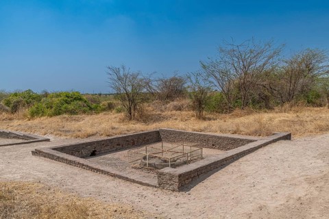 Lothal southernmost site of the ancient Indus Valley civilisation, Gujarat, India, Asia