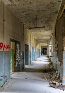 Lost Places, Heilstaetten Beelitz, Brandenburg, Germany, Europe