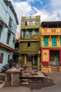 Old town of the Unesco site, Ahmedabad, Gujarat, India, Asia