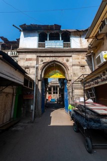 Old town of the Unesco site, Ahmedabad, Gujarat, India, Asia