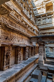 Unesco site, Rani Ki Vav, The Queen's Stepwell, Patan, Gujarat, India, Asia
