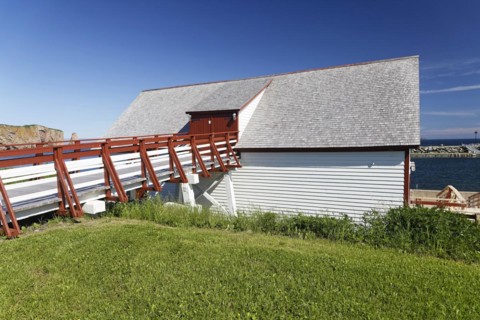 Architecture, historic building, Perce, Gaspesie, Province of Quebec, Canada, North America -,