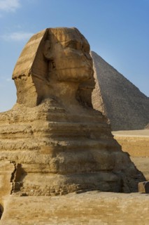 Sphinx of Giza, desert, wonder of the world, building, sculpture, monument, architecture,