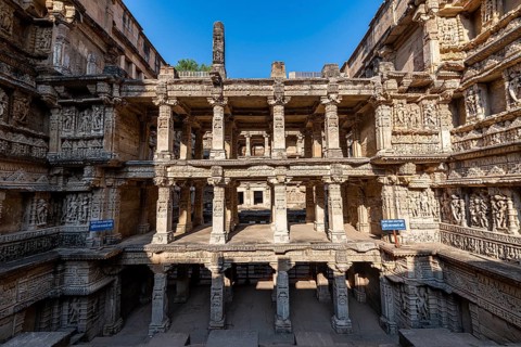 Unesco site, Rani Ki Vav, The Queen's Stepwell, Patan, Gujarat, India, Asia