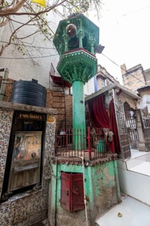 Old pidgeon feeding place, Unesco site, Ahmedabad, Gujarat, India, Asia