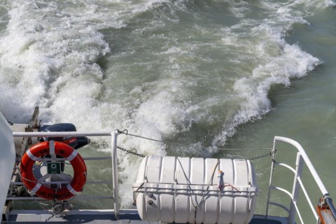 Boat trip, glacial lake, Grey III, Valparaiso, Torres del Paine National Park, Parque Nacional