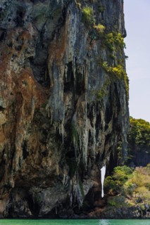 Limestone rocks at Tam Phra Nang beach, limestone, limestone rocks, travel, holiday, tourism,
