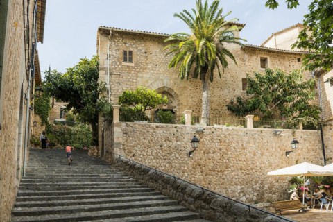 Fornalutx, Soller, Serra de Tramuntana, Majorca, Majorca, Balearic Islands, Spain, Europe