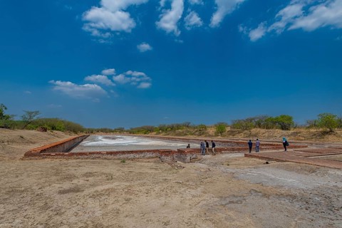 Lothal southernmost site of the ancient Indus Valley civilisation, Gujarat, India, Asia
