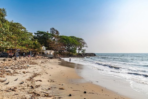 Vasco da Gama beach, Kochi, Kerala, India, Asia