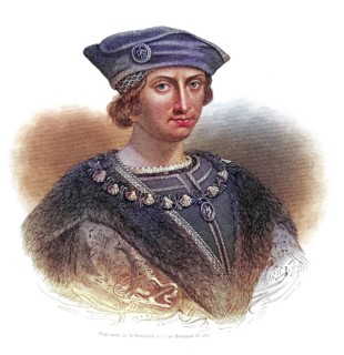 Charles VIII, 1470-1498, King of France (1483-98), Historical, digitally restored reproduction from