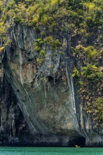 Limestone rocks at Tam Phra Nang beach, limestone, limestone rocks, travel, holiday, tourism,