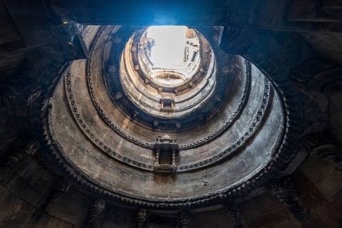 Dai Halima Vav Stepwell, Unesco site, Ahmedabad, Gujarat, India, Asia