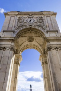 The Arco da rua Augusta, arch, triumphal arch, monument, old town, centre, historical, attraction,