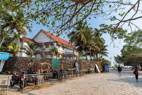 Portuguese fort, Kochi, Kerala, India, Asia