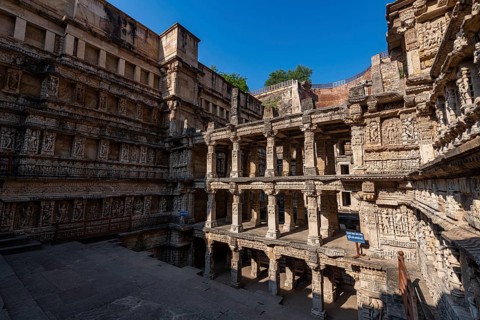 Unesco site, Rani Ki Vav, The Queen's Stepwell, Patan, Gujarat, India, Asia