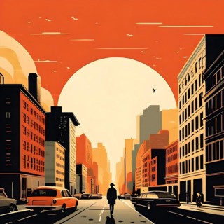 New yorker style editorial illustration minimalist font, AI generated