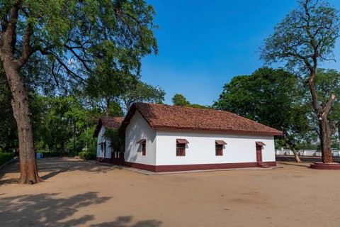 Gandhi Ashram Museum, Unesco site, Ahmedabad, Gujarat, India, Asia