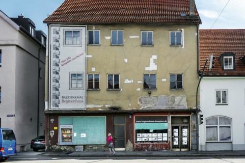 The 650-year-old beguinage has been empty for over 35 years. Beguines are pious ladies, Kempten,