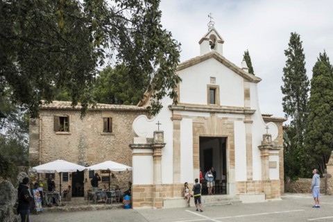 Chapel, pilgrimage chapel, Esglesia de Nostra Senyora dels Angels, Calvary, Pollensa, Pollenca,