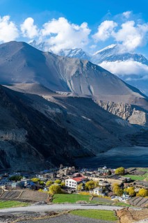 Nilgiri mountain, Jomsom, Nepal, Asia