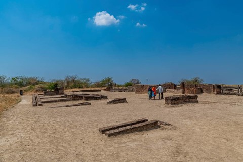 Lothal southernmost site of the ancient Indus Valley civilisation, Gujarat, India, Asia