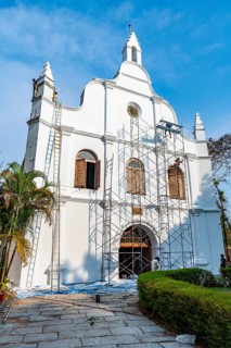 Santa Cruz Cathedral Basilica, Kochi, Kerala, India, Asia