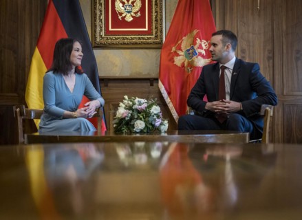 Annalena Baerbock (Alliance 90/The Greens), Federal Foreign Minister, photographed during her visit