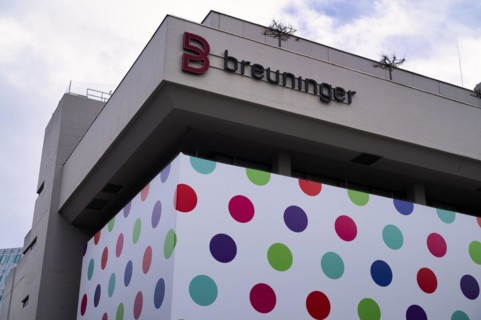 Breuninger department stores', department stores' chain headquarters, logo, marketplace, Stuttgart,
