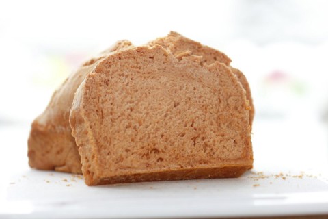 Wheat bread sliced on a board