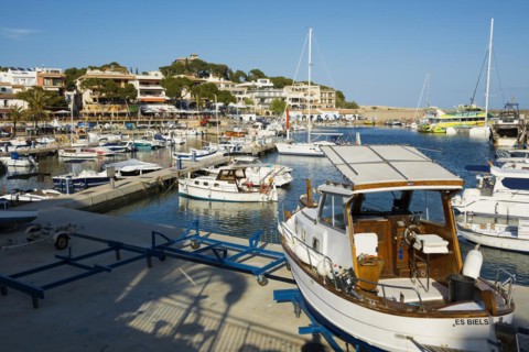 Harbour, Cala Rajada, Majorca, Balearic Islands, Spain, Europe