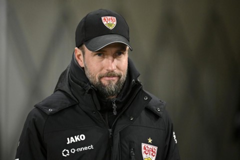 Coach Sebastian Hoeness VfB Stuttgart, Portrait, MHPArena, MHP Arena Stuttgart, Baden-Wuerttemberg,