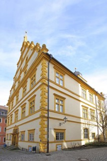 Renaissance castle built in 1580, Marktbreit, Lower Franconia, Franconia, Bavaria, Germany, Europe