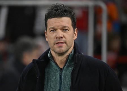 DAZN TV expert Michael Ballack, Portrait, MHPArena, MHP Arena Stuttgart, Baden-Wuerttemberg,
