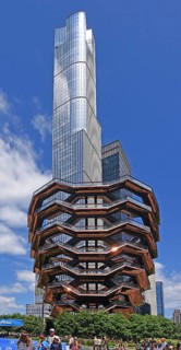 The Vessel, high-rise building 35 Hudson Yards, Chelsea neighbourhood, West Manhattan, New York