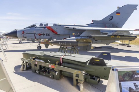 Weapon system Taurus, air-to-ground cruise missile of the German Armed Forces, version KEPD-350