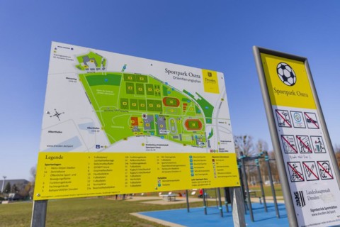 Sportpark Ostra (also known as Sportpark Ostragehege) is an area with sports facilities in the