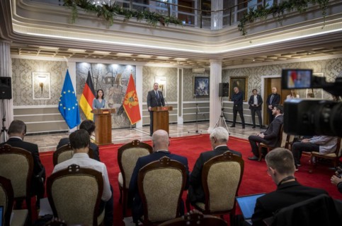 Annalena Baerbock (Alliance 90/The Greens), Federal Foreign Minister, photographed during her visit