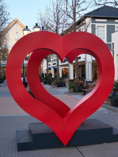 Heart Symbol, Roermond, Netherlands