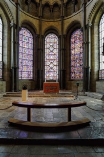 Becket's Crown, Chapel, Canterbury Cathedral, The Cathedral of Christ Church, interior, stained