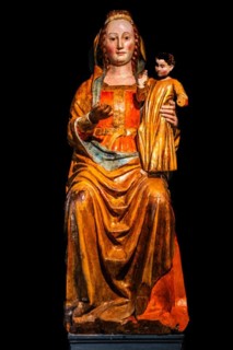 Madonna and Child, ca. 400, Friulian School, Museo Civico d'Arte, Palzuo Ricchieri, Old Town with